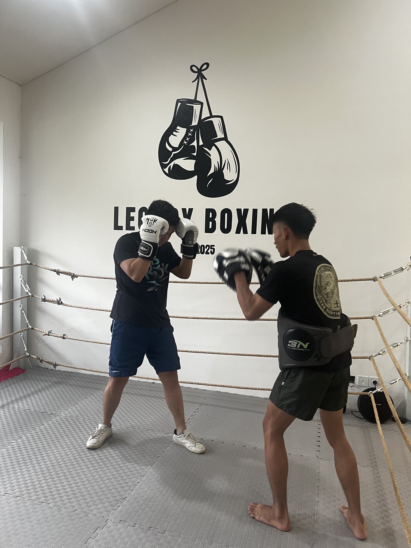 One-on-one private training session